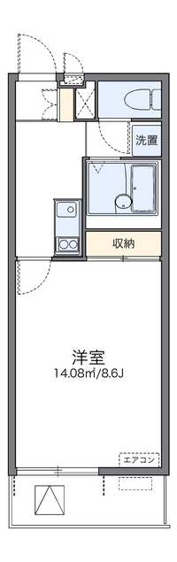 レオネクストポラリスⅠ 間取り図