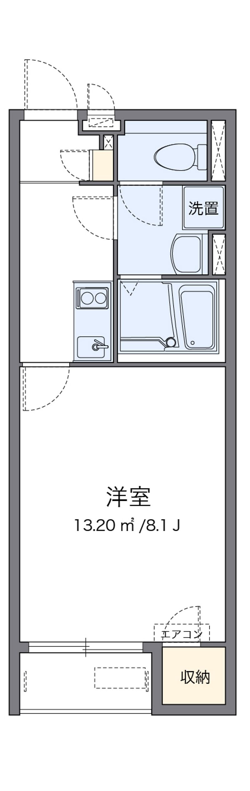 クレイノルーチェⅥ 間取図