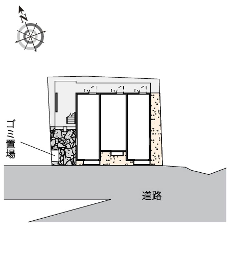 レオネクストグリーン下石神井 配置図