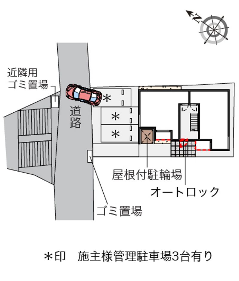 レオネクストシルビー赤坂 配置図