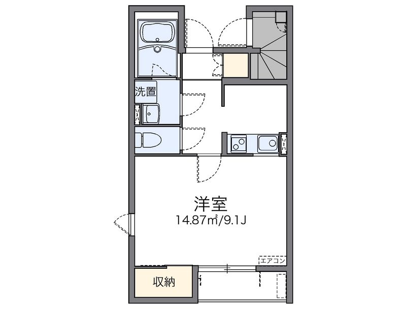 レオネクストドマーニ 間取図