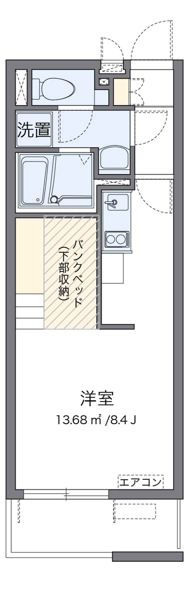 レオネクストマ　メゾン 間取図