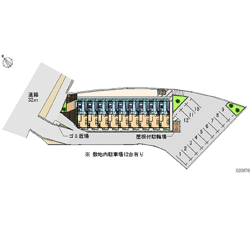 20878月租停车场