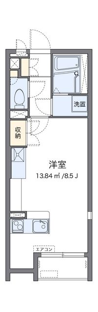 ミランダＳｏｕｔｈ　Ｖｉｅｗ 間取り図