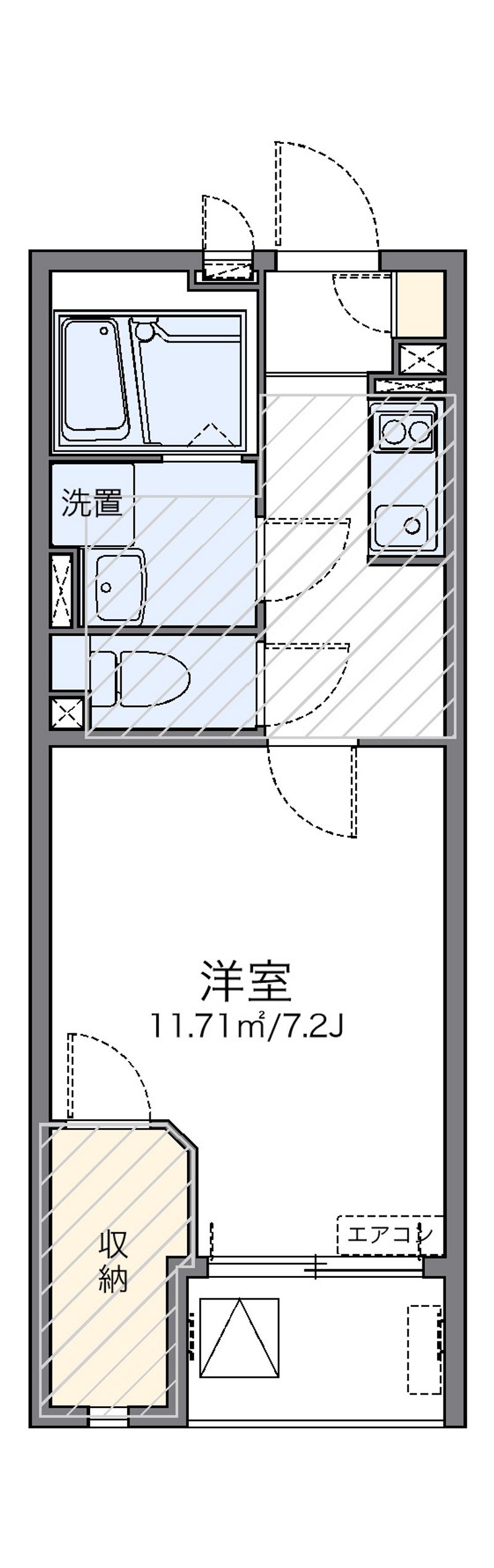 レオネクストグラティチュード 間取図