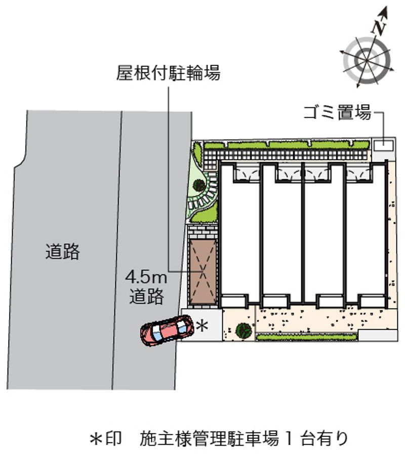 ミランダＫｏｎａ　Ｗｉｎｄ 配置図
