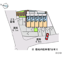 レオパレスホースヒルズ 区画図