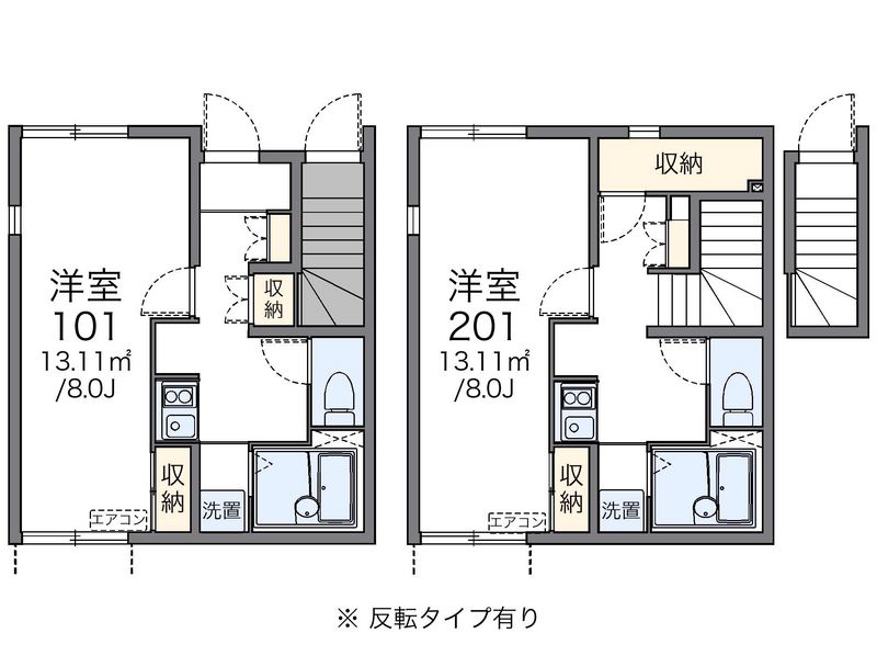 レオネクストあけぼの 間取図