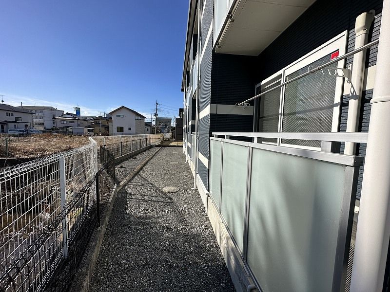レオネクストスマイルハウス矢板 バルコニー