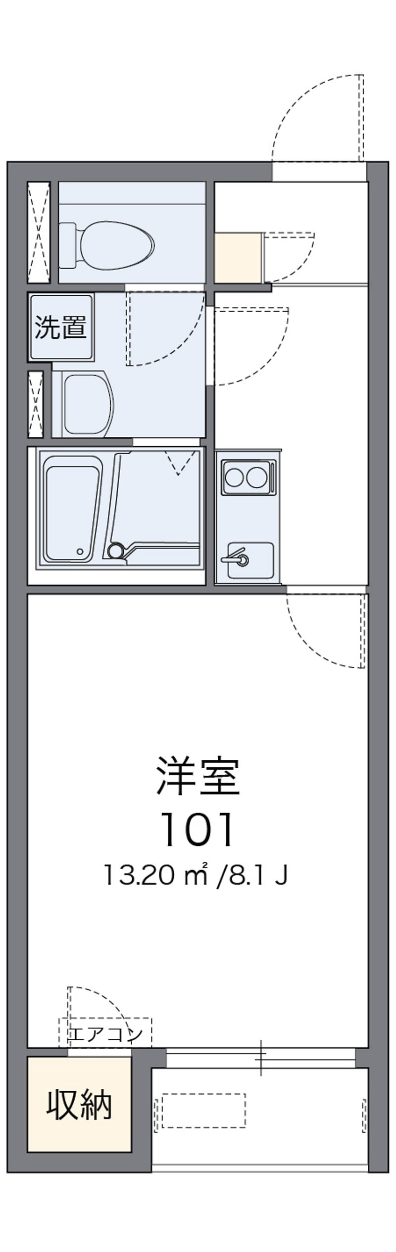 レオネクストレガーロ 間取図