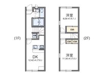 レオパレス秋津Ⅱ 間取り図