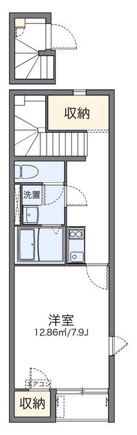 レオネクストルース 間取り図