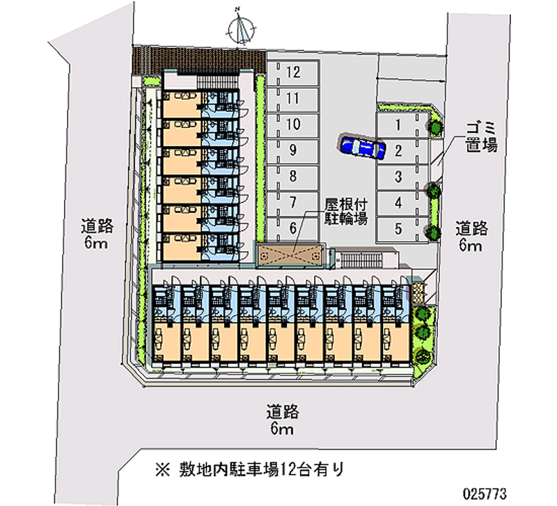 25773 Monthly parking lot