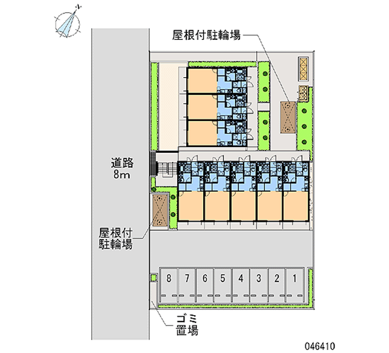 46410 Monthly parking lot