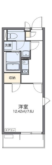 レオネクスト南本町 間取り図
