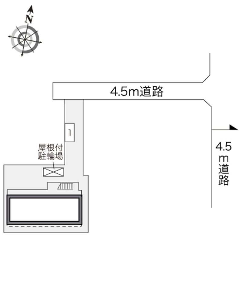 レオパレスエスポワール　ＫⅡ 駐車場