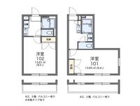 レオパレスＳｋｙＲｏｏｍ 間取り図