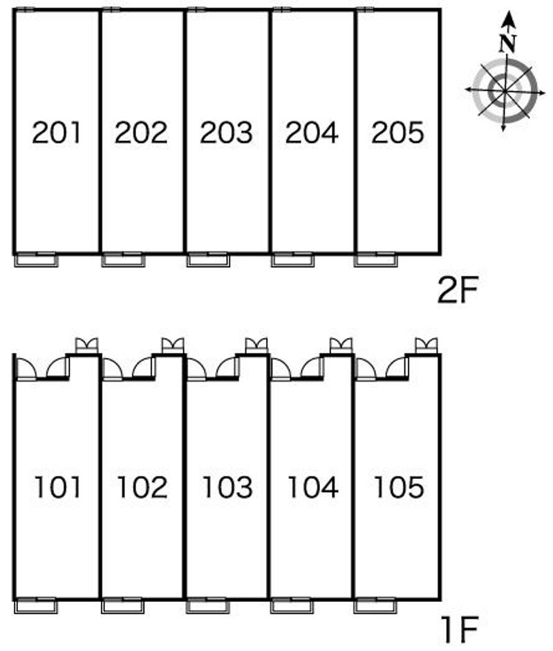 レオパレスサラン　アージュ 間取り配置図
