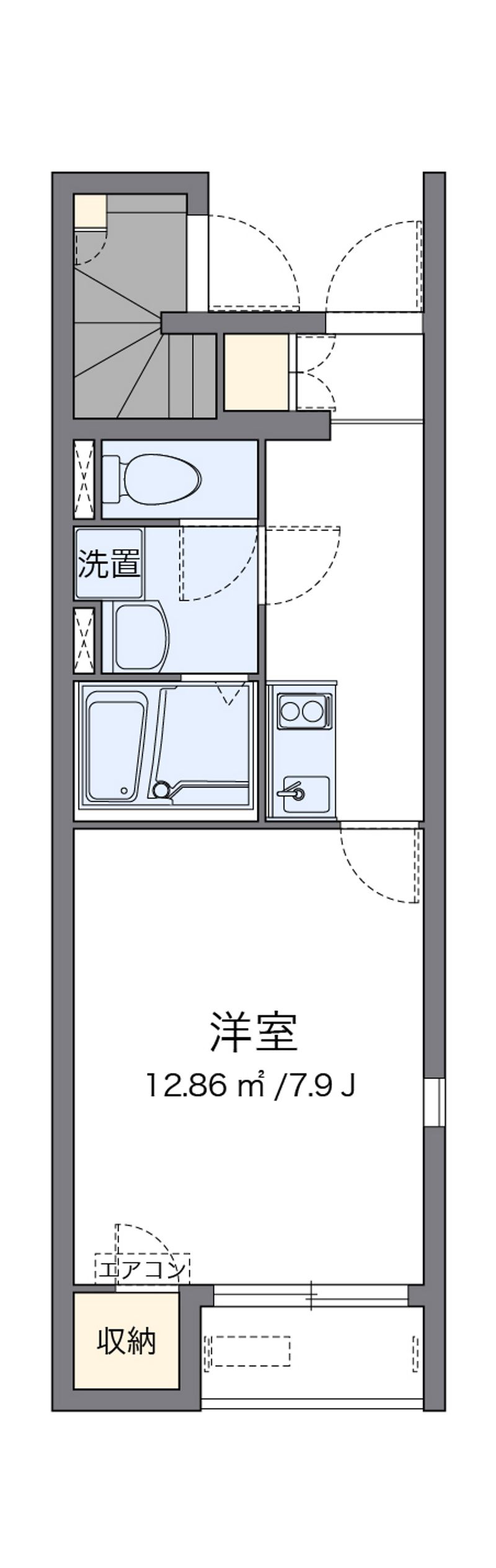 レオネクストグレイトフルⅡ 間取図