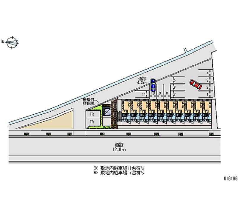 16196 bãi đậu xe hàng tháng