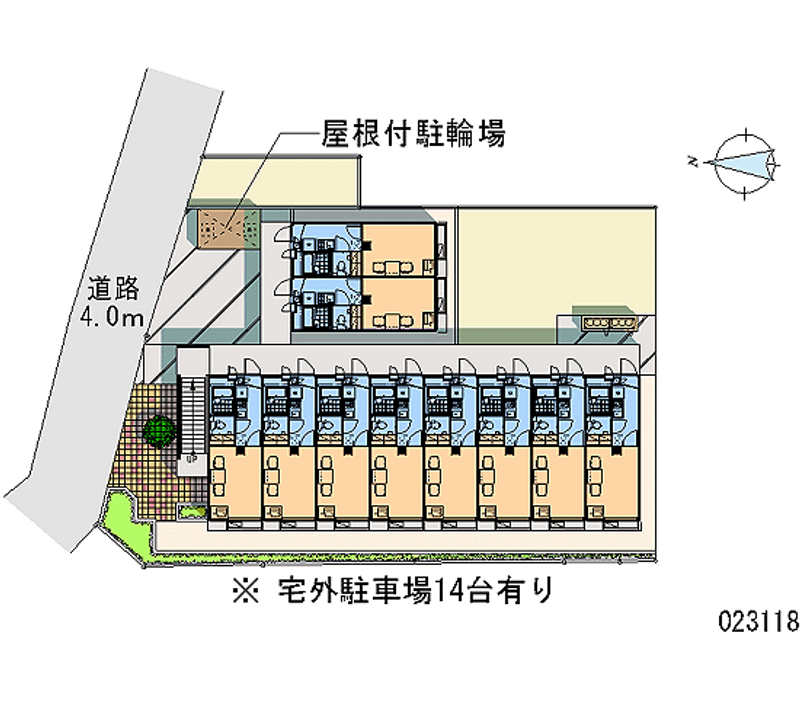 23118 bãi đậu xe hàng tháng