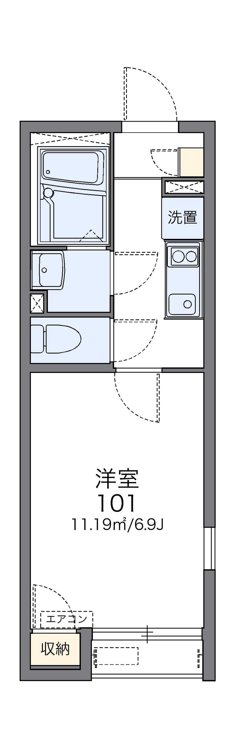 レオネクストフォーレスト 間取図