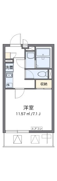 クレイノＮＬエヌズラント　Ⅰ 間取り