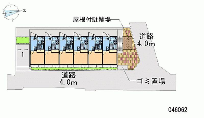 レオパレスウィンゴ 区画図
