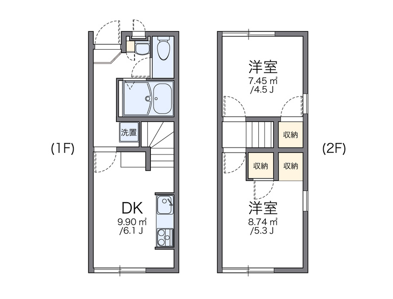 レオパレスヒロ 間取り