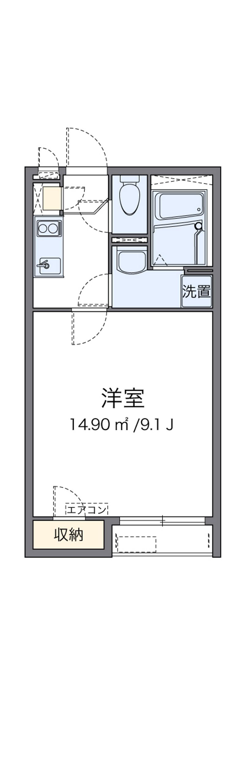 CLEINO Sunlight Midorigaoka Floor plan