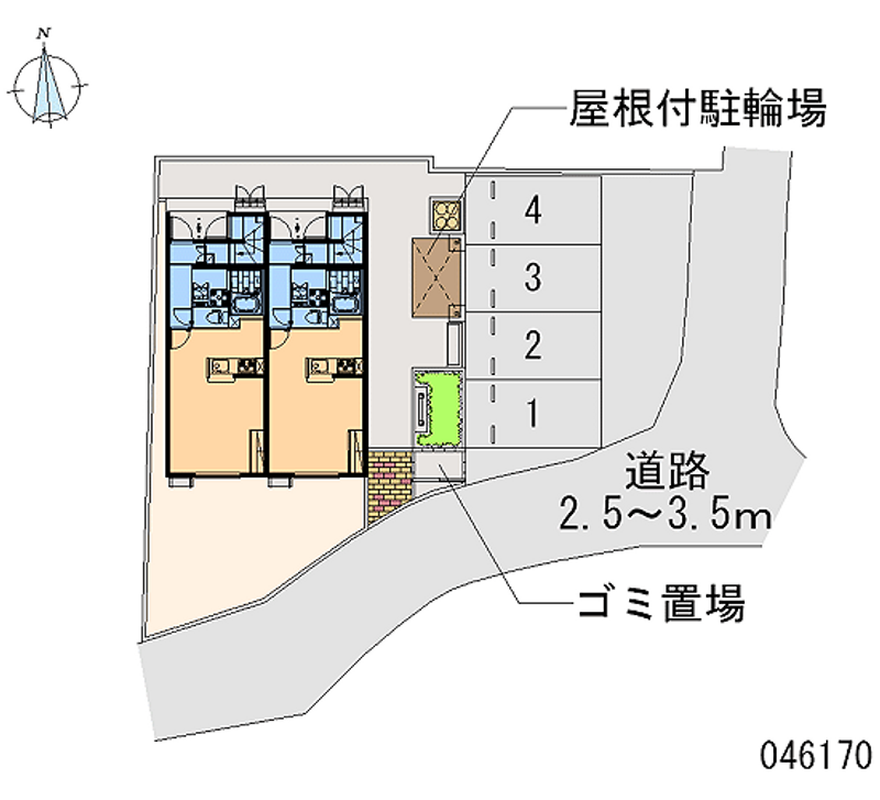 46170 Monthly parking lot