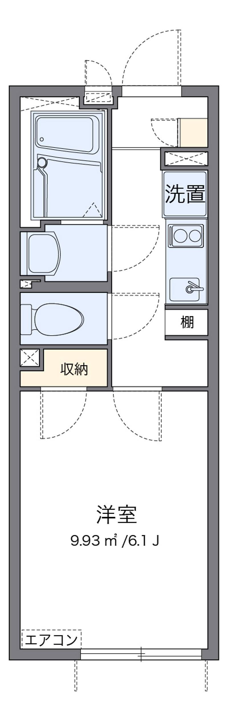 クレイノシャーロック　ホーム 間取り