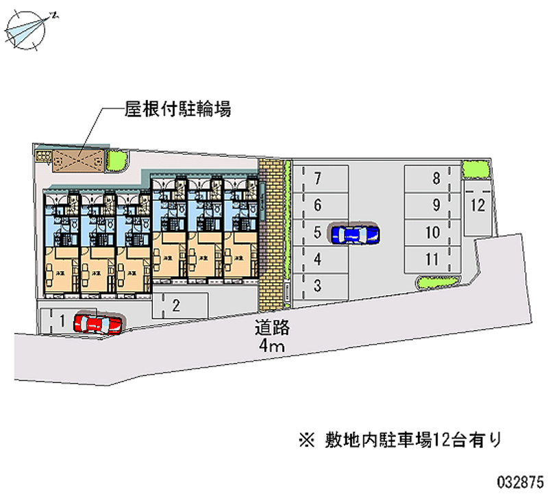 レオパレスヴィラナターレ 月極駐車場