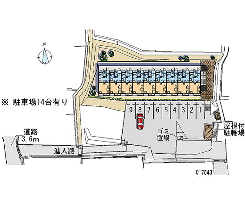 レオパレスシャロン 共用部分