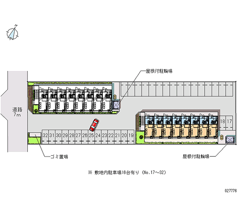 27776 bãi đậu xe hàng tháng