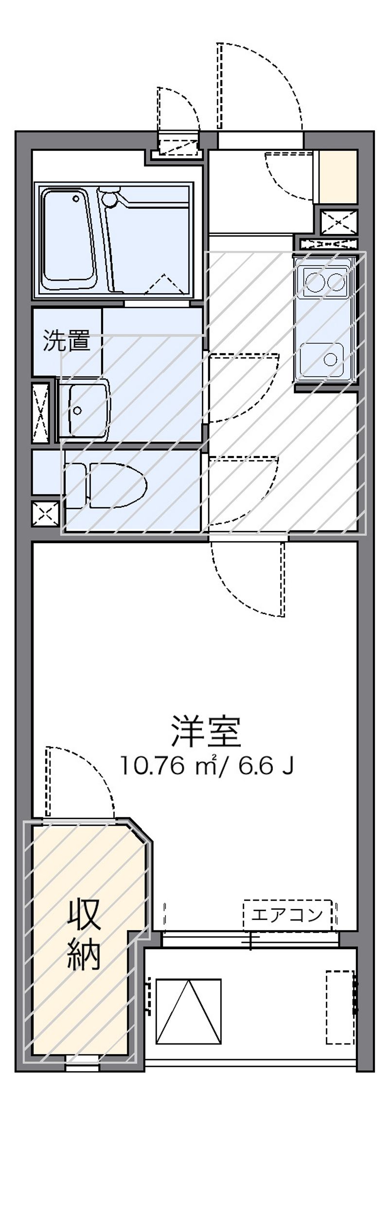レオネクストオリーブハウスⅦ 間取図