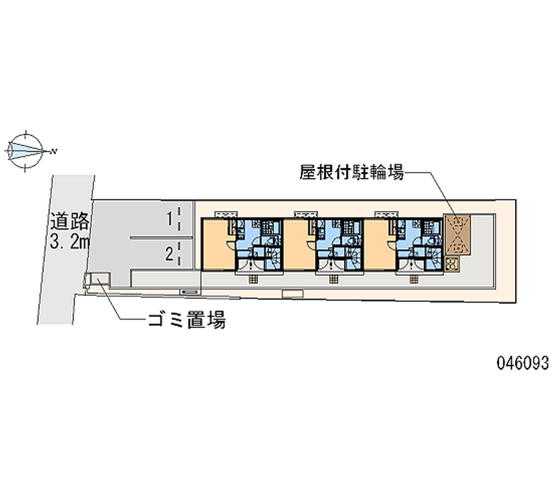 レオネクストウエストベイ 月極駐車場