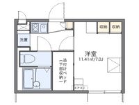 レオパレスシェーネ 間取り図