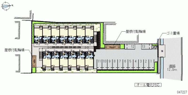 レオネクストキッショー３ 月極駐車場