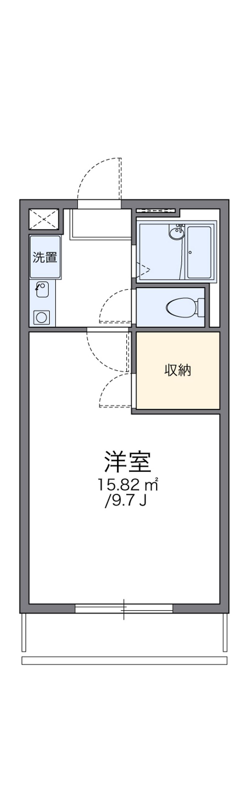 レオパレスラーク 間取り