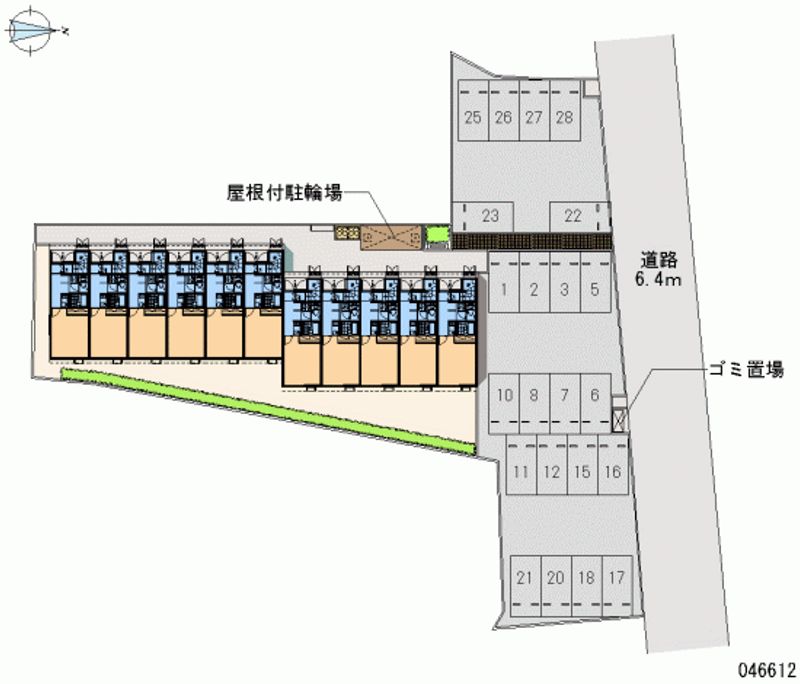 レオネクストアベリア 月極駐車場