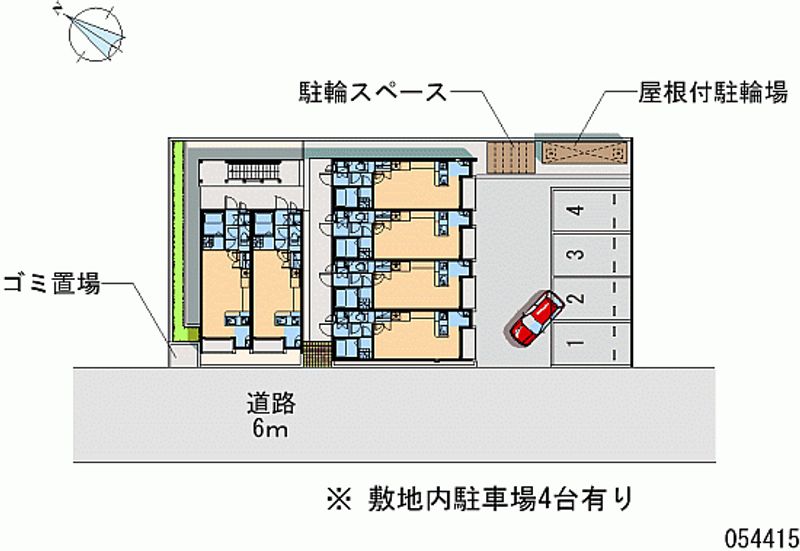 レオネクストアップルペア 月極駐車場