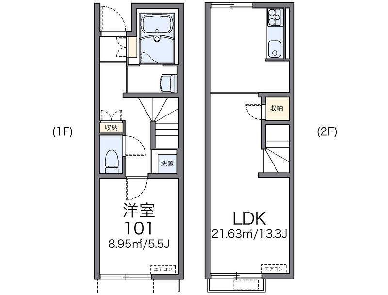 レオネクストサンシャインⅣ 間取図