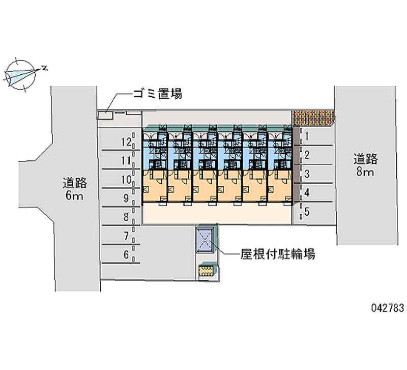 42783 bãi đậu xe hàng tháng