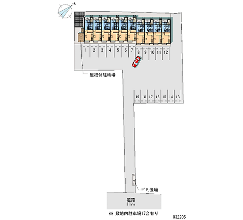 32205月租停车场