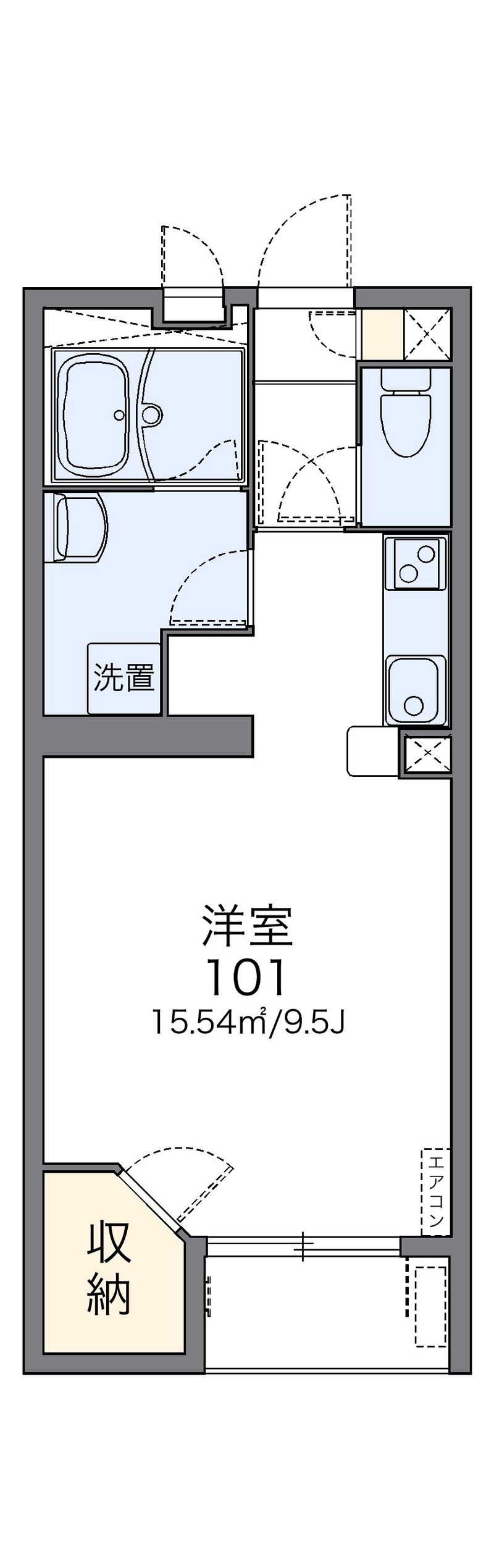 レオネクストフェリーチェ 間取図