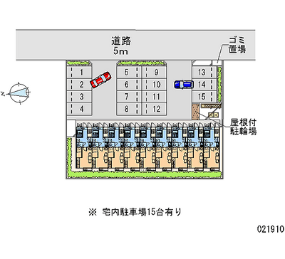 21910 Monthly parking lot