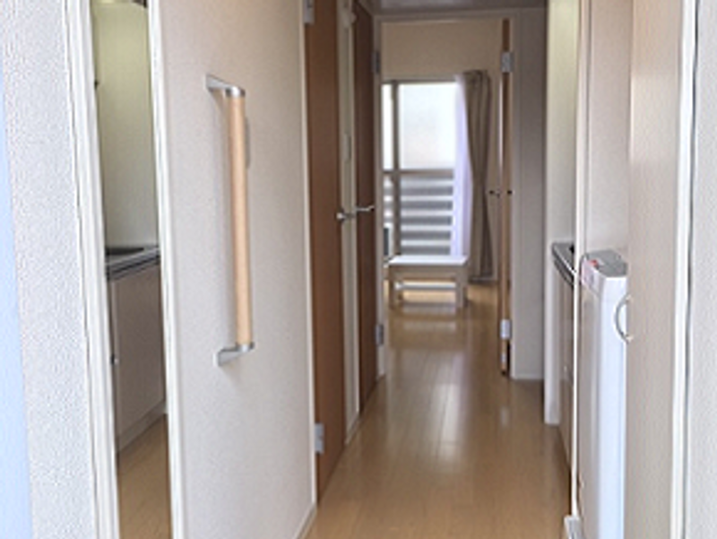 クレイノひまわりＣ 玄関