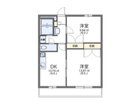 レオパレスアスンシオン 間取り図