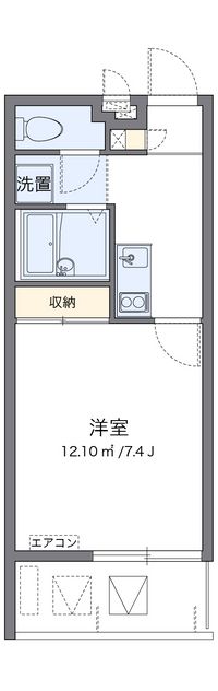 クレイノかりゆしⅡ 間取り図